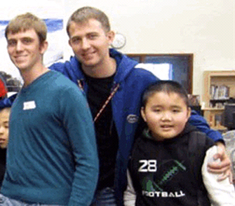 Left to right: Steve, Chris, and Thang at Urban Immersion in Seattle